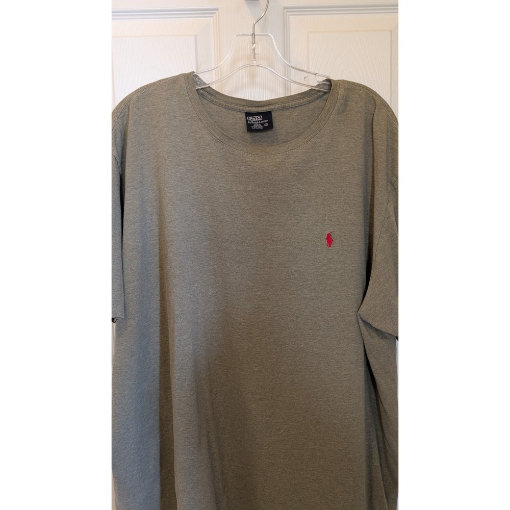 POLO Ralph Lauren GRAY GREEN Performance Short Sleeve T-Shirt XXL - (003-A)